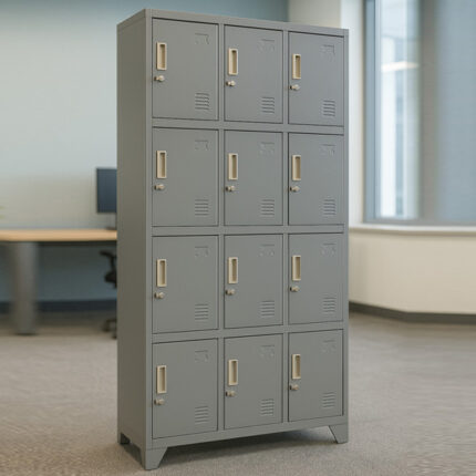 LOCKER METALICO 12 COMPARTIMIENTOS